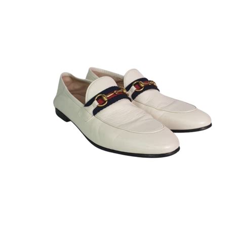 gucci white moccasins|Gucci moccasins sale.